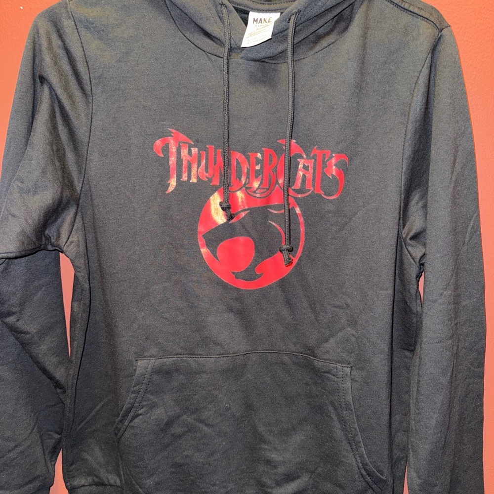 Cozy black and Red Sweater with Graphic Design